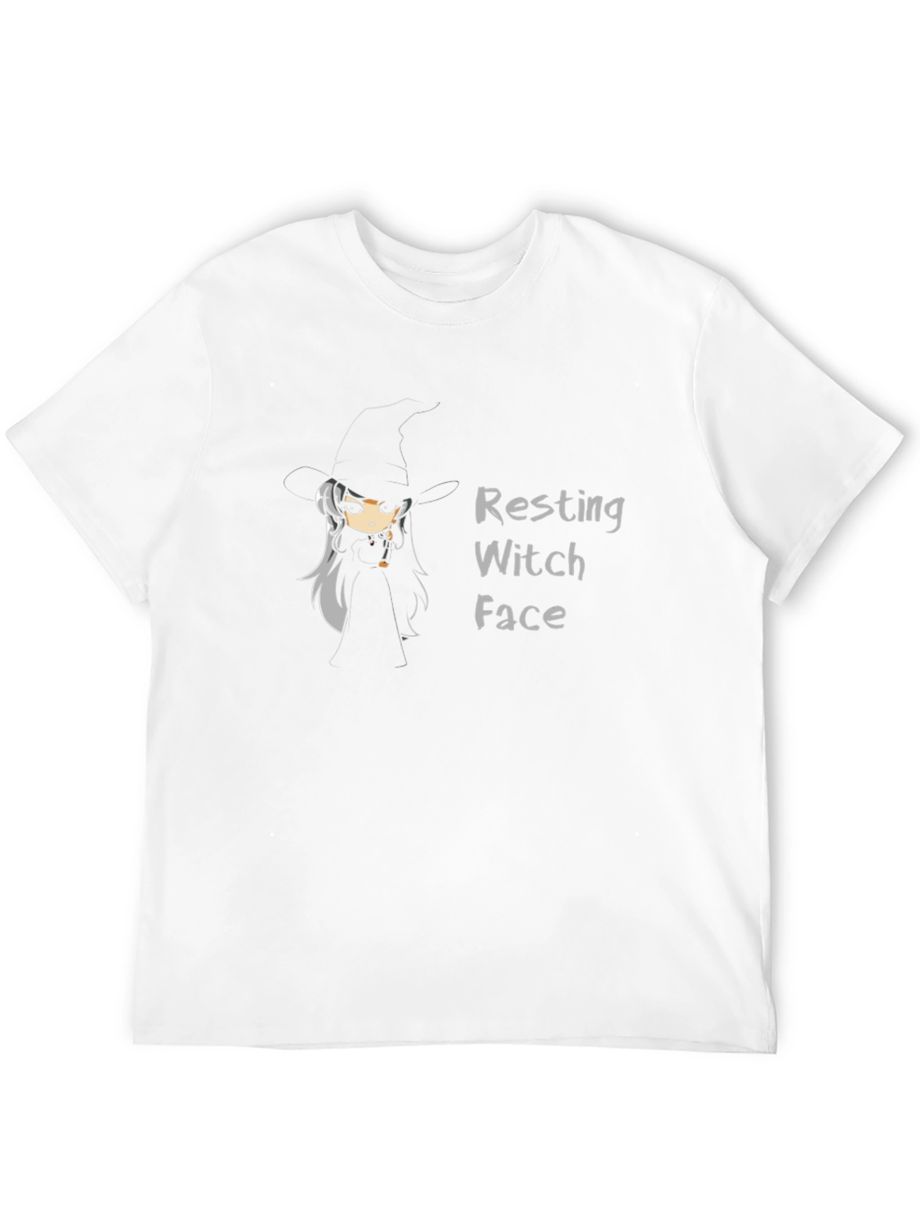 Resting Witch Face Graphic T-Shirt