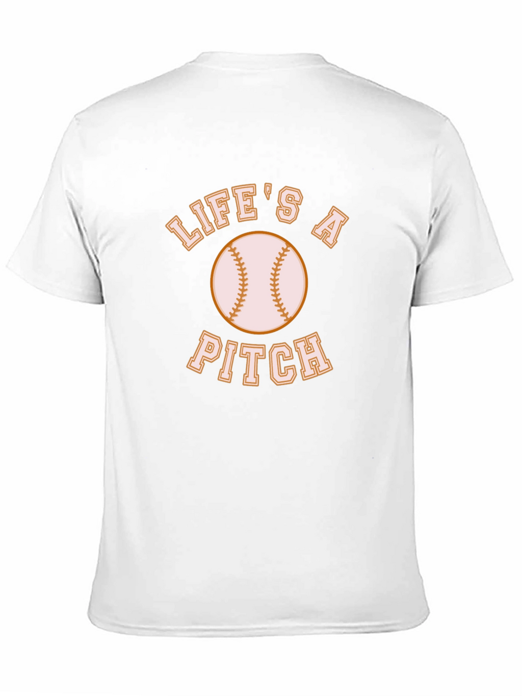 Lifes a Pitch Baseball T-Shirt
