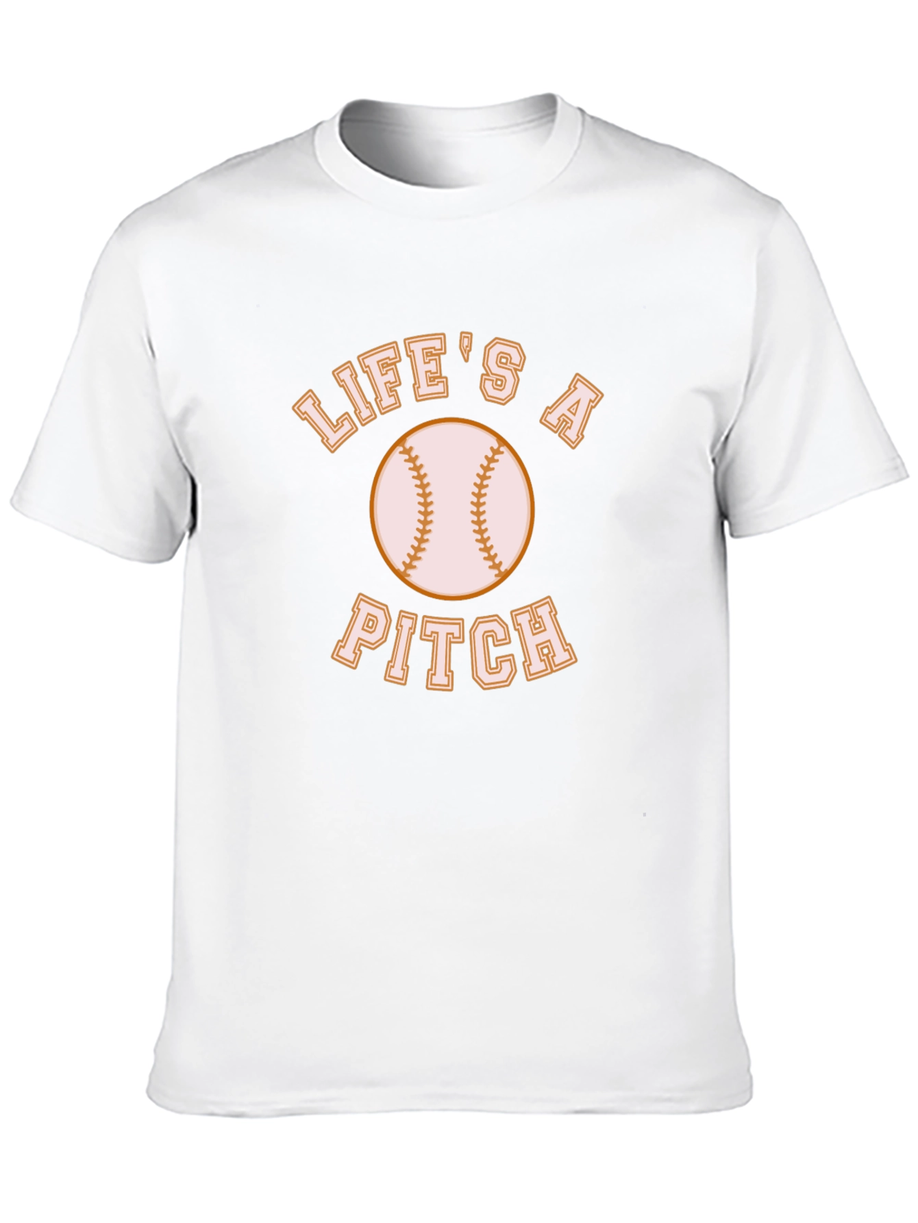 Lifes a Pitch Baseball T-Shirt