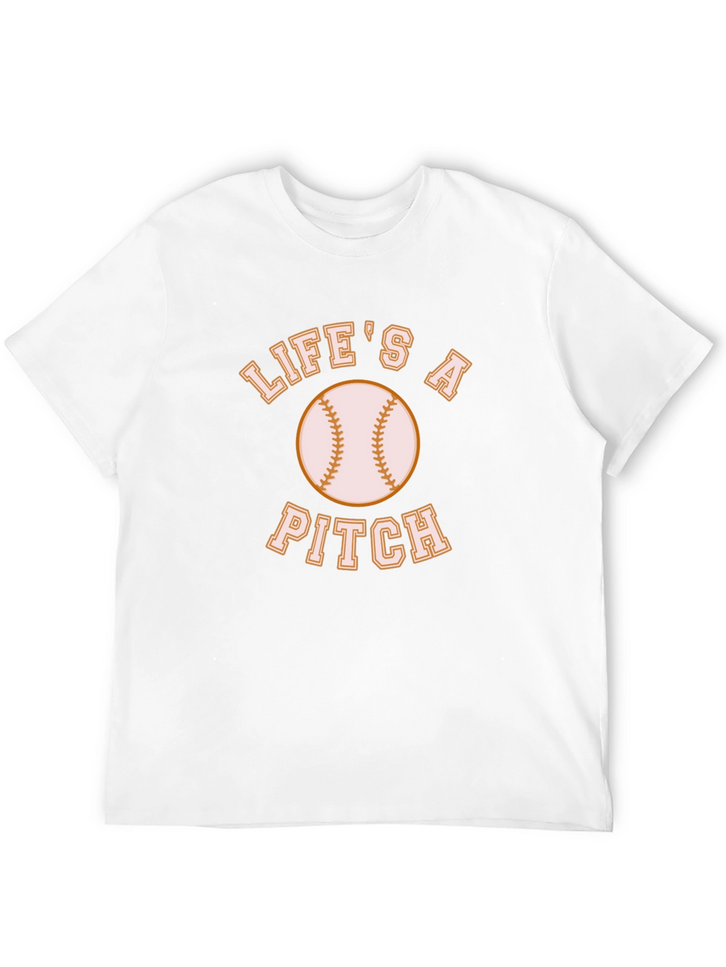 Lifes a Pitch Baseball T-Shirt