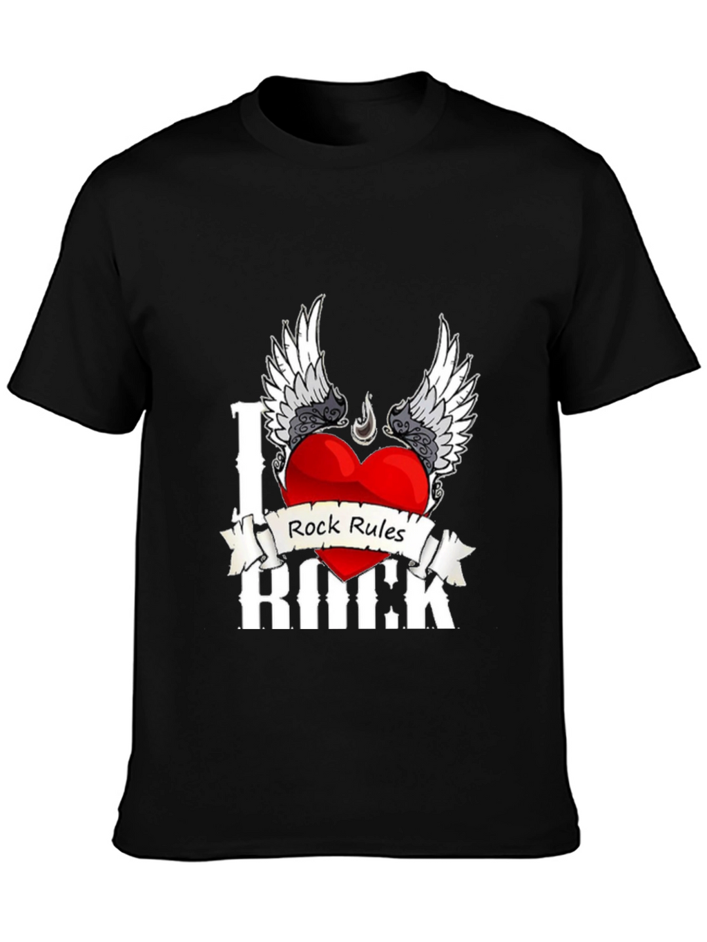 I Heart Rock Rules T-Shirt