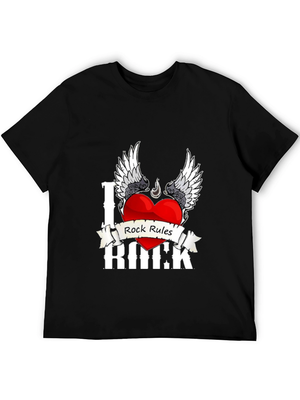 I Heart Rock Rules T-Shirt
