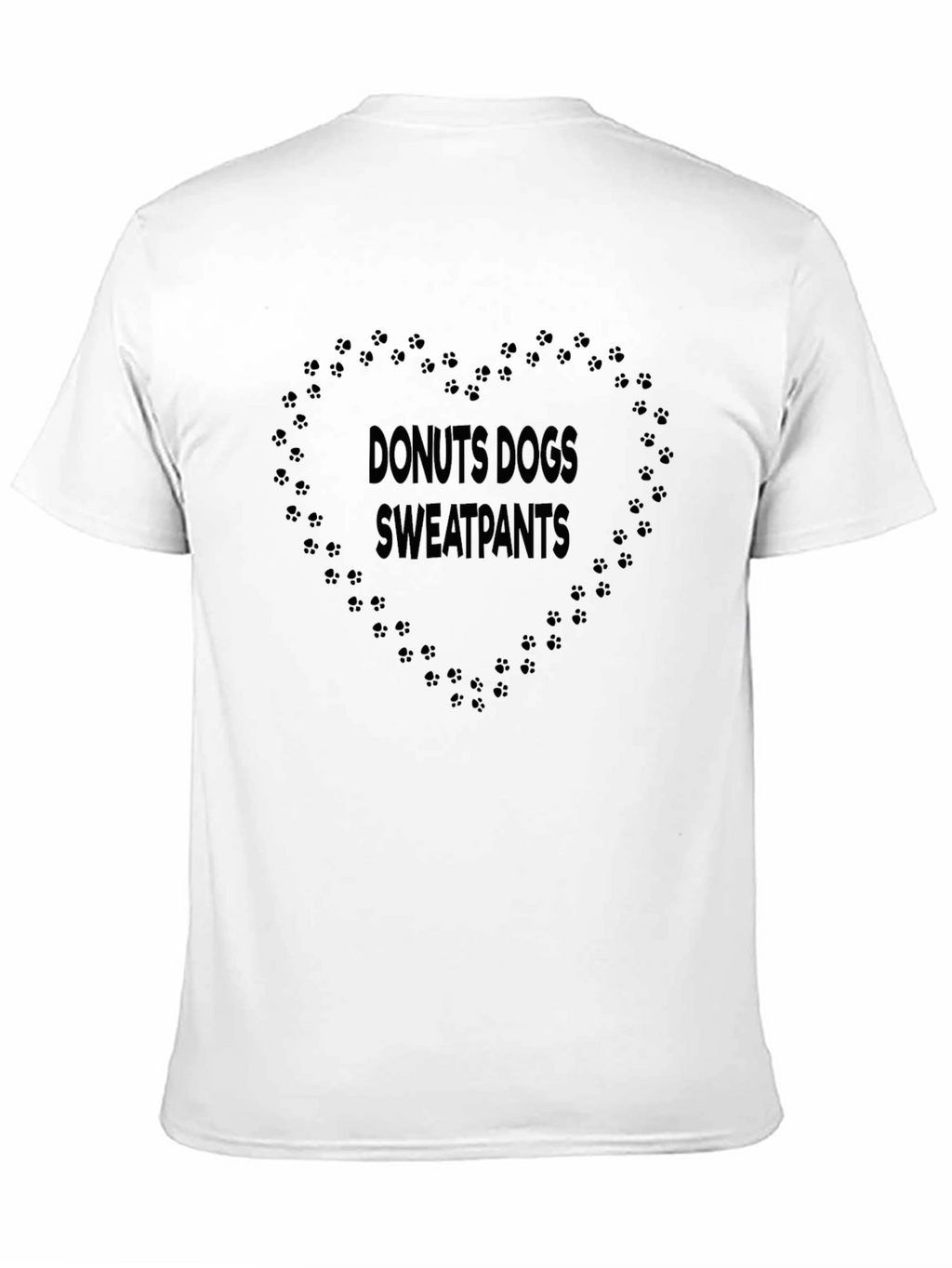 Donuts Dogs Sweatpants Graphic T-Shirt