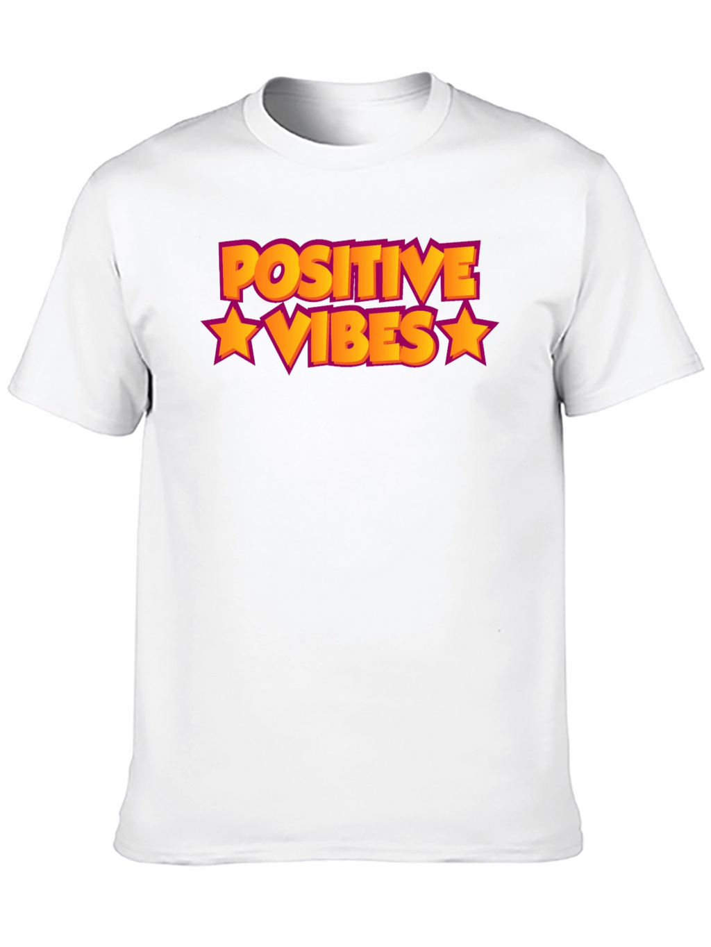 Positive Vibes Graphic Tee - Black