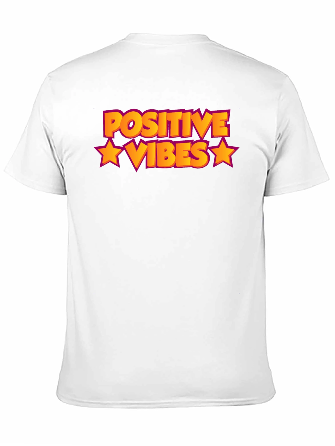 Positive Vibes Graphic Tee - Black