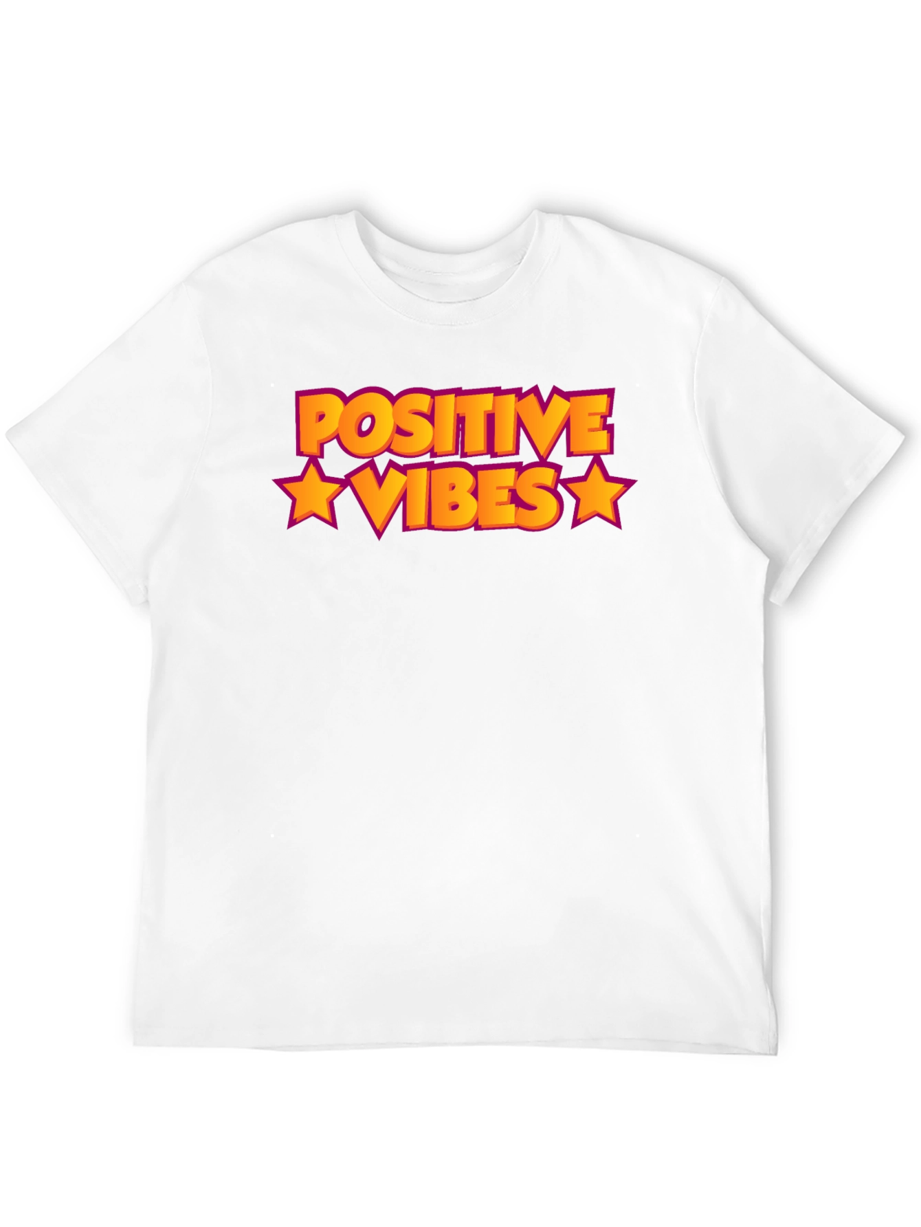 Positive Vibes Graphic Tee - Black