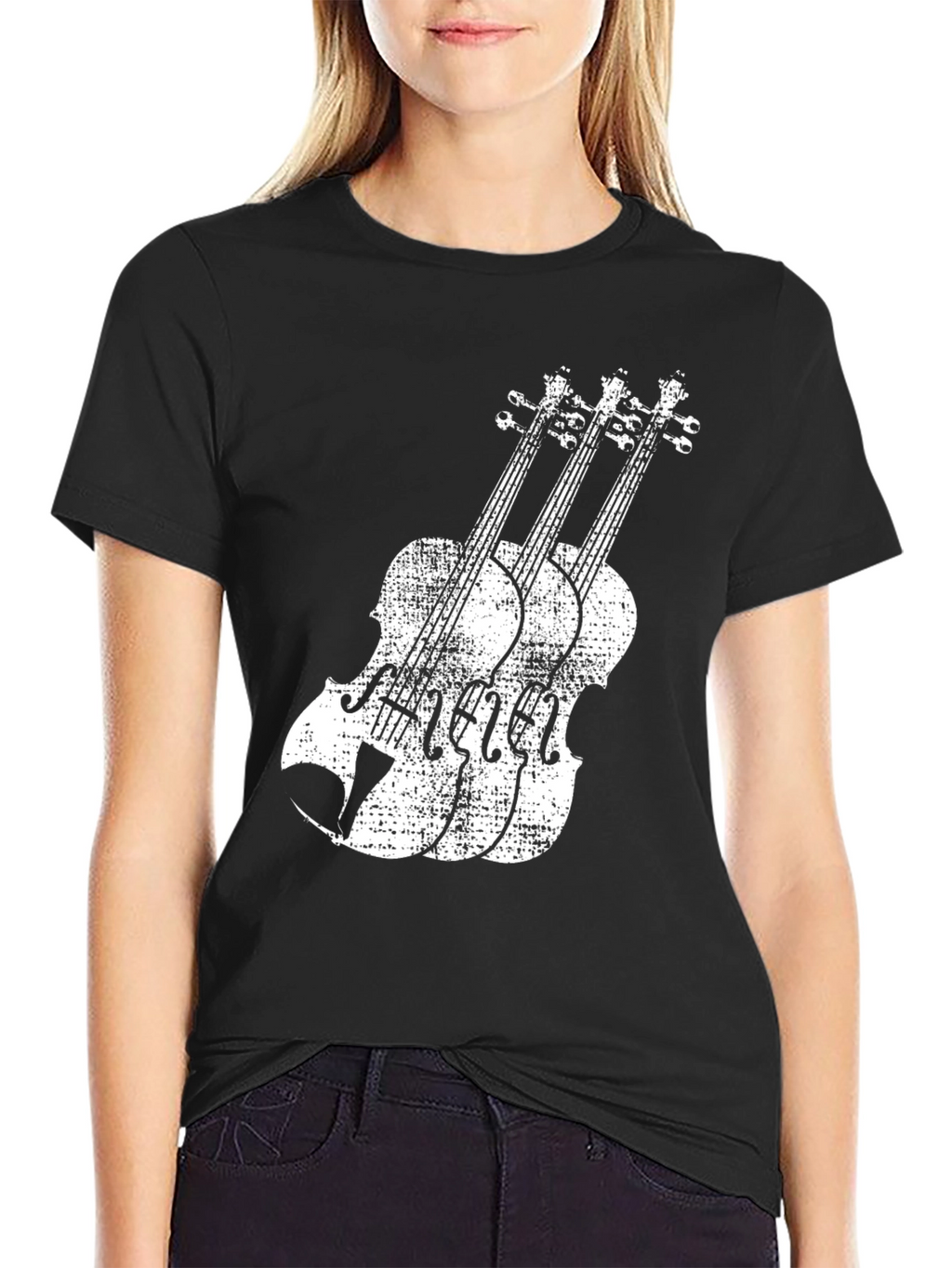 Violin T-Shirt - Musical Graphic Tee