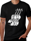 Violin T-Shirt - Musical Graphic Tee