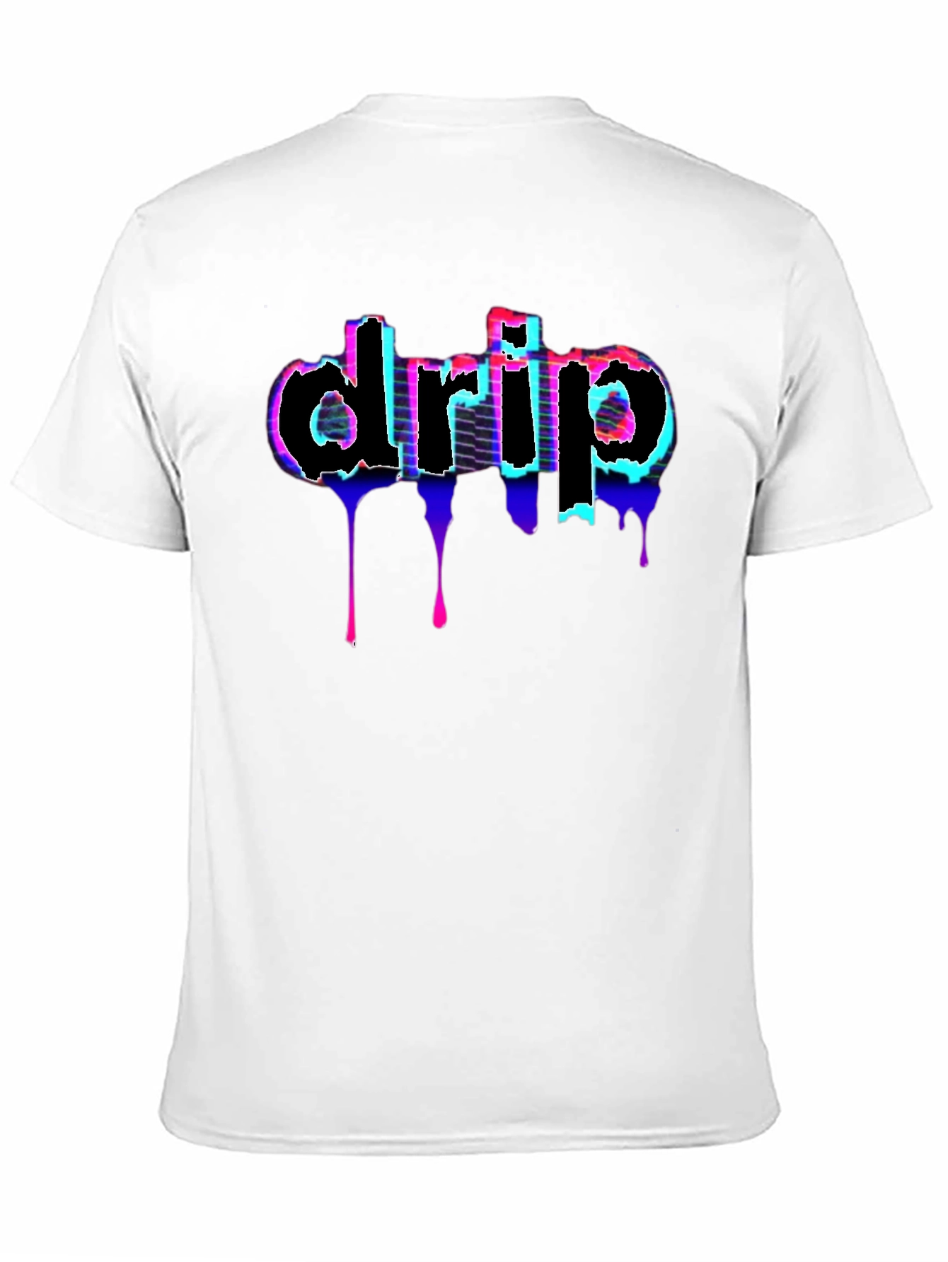 Drip Graphic Tee - Modern Streetwear Style
