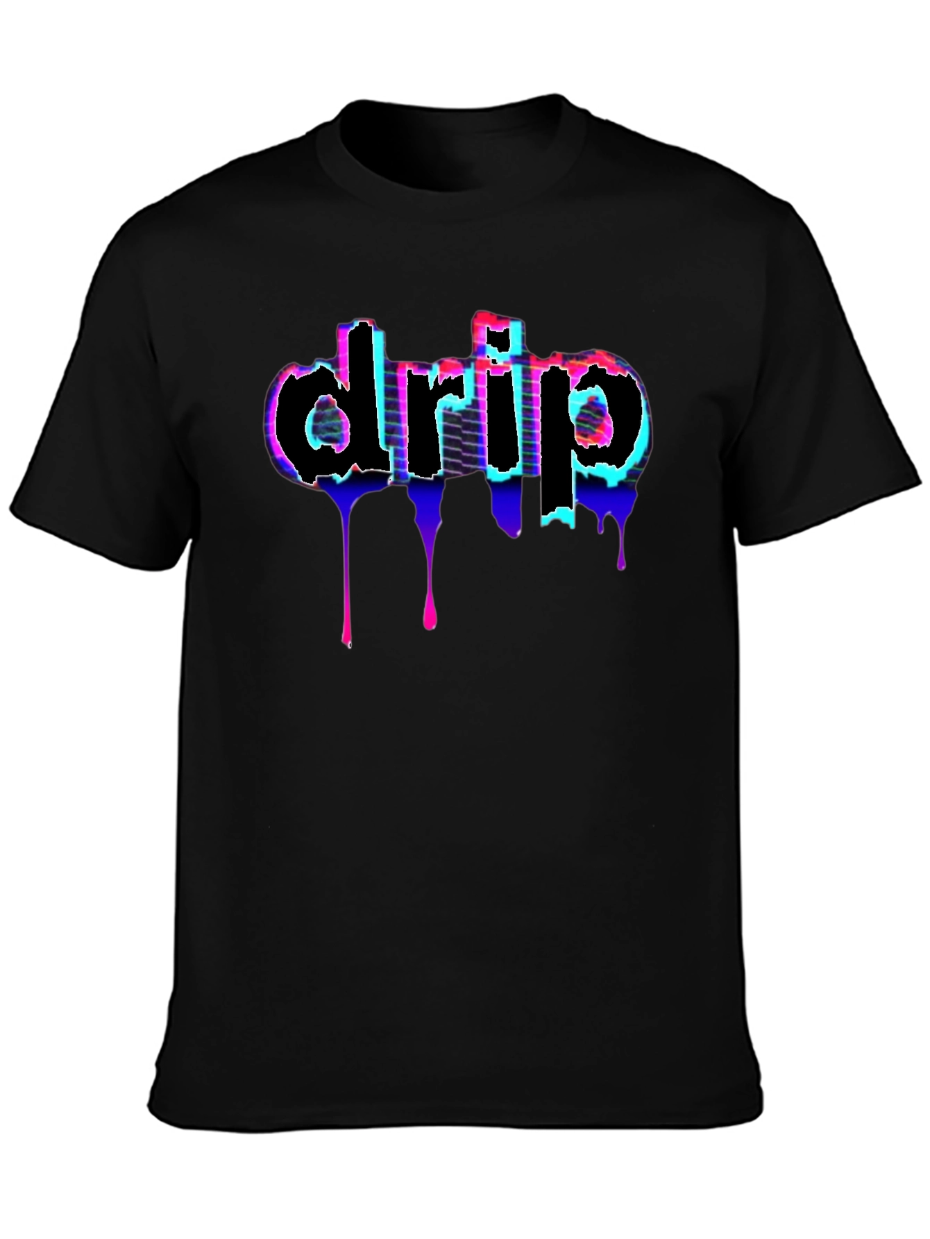 Drip Graphic Tee - Modern Streetwear Style