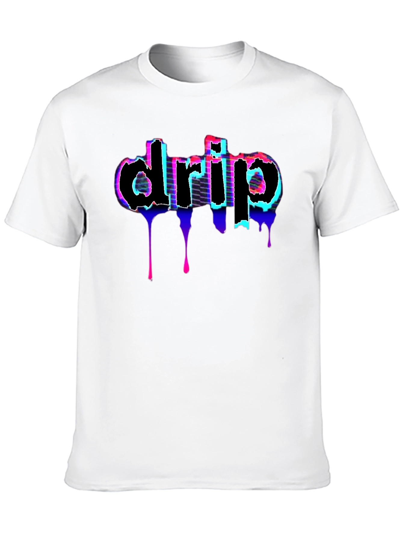 Drip Graphic Tee - Modern Streetwear Style