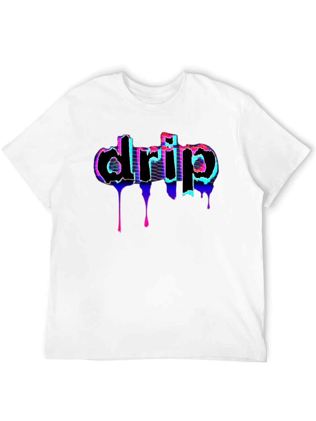 Drip Graphic Tee - Modern Streetwear Style