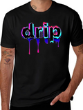 Drip Graphic Tee - Modern Streetwear Style