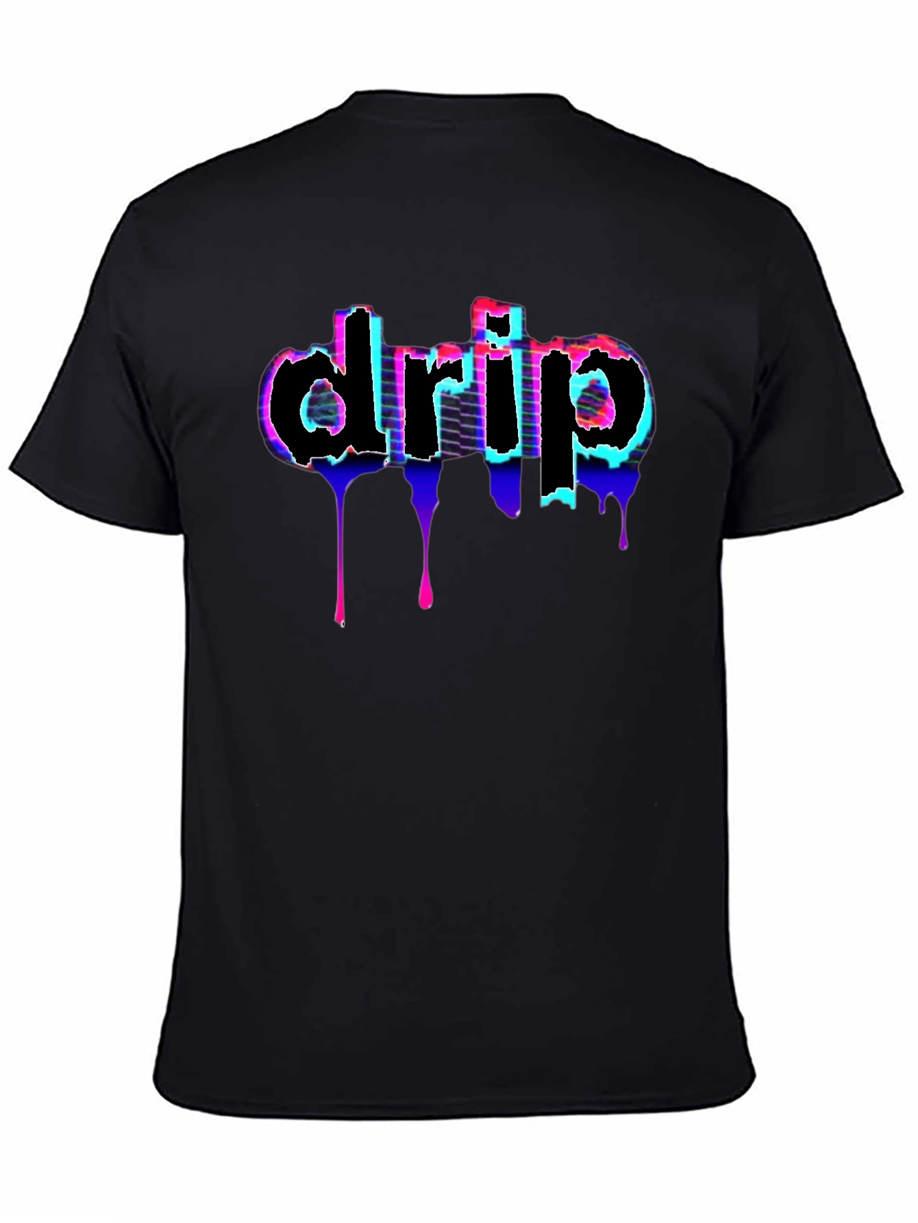 Drip Graphic Tee - Modern Streetwear Style