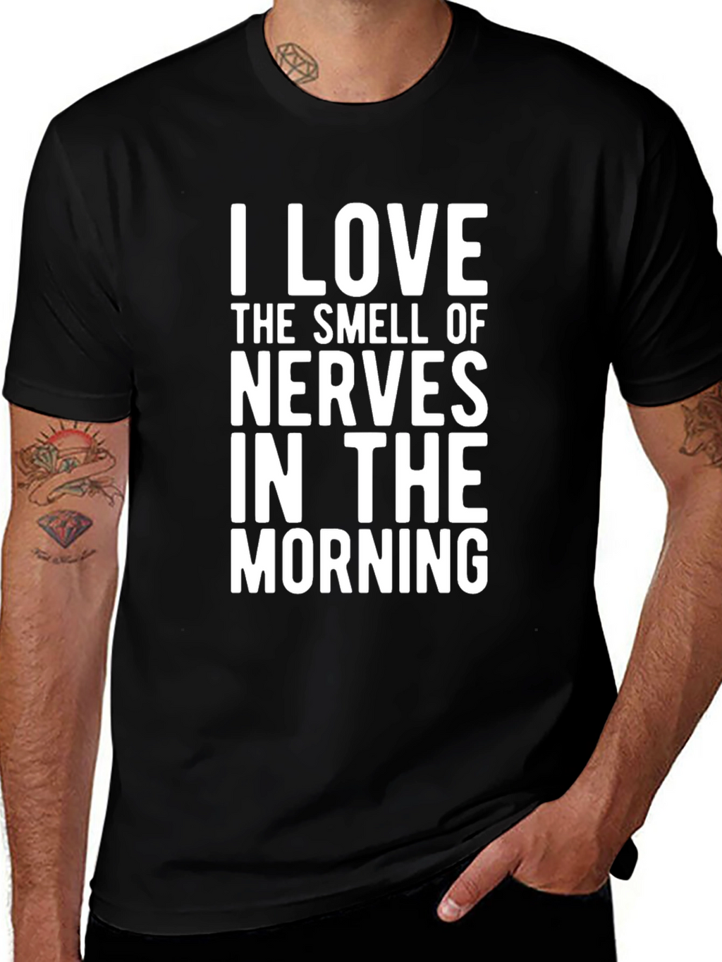 I Love The Smell of Nerves Graphic Tee