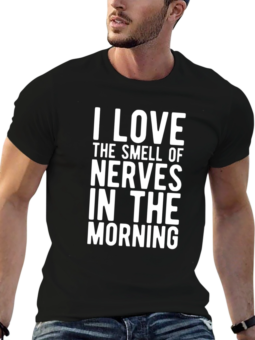I Love The Smell of Nerves Graphic Tee