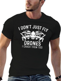 Drone Pilot T-Shirt - Fly & Crash Humor