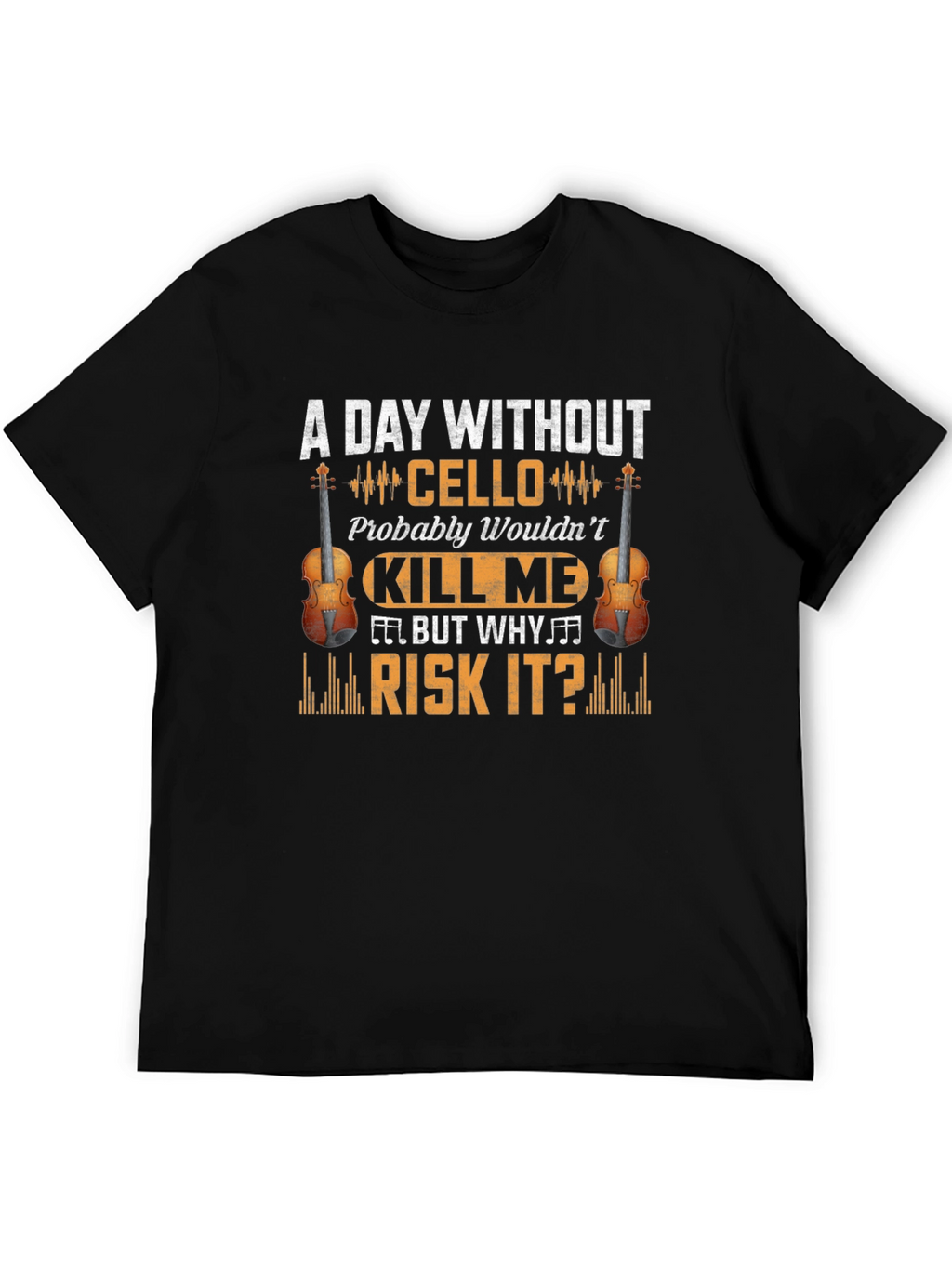 Cello Music Lover Graphic T-Shirt
