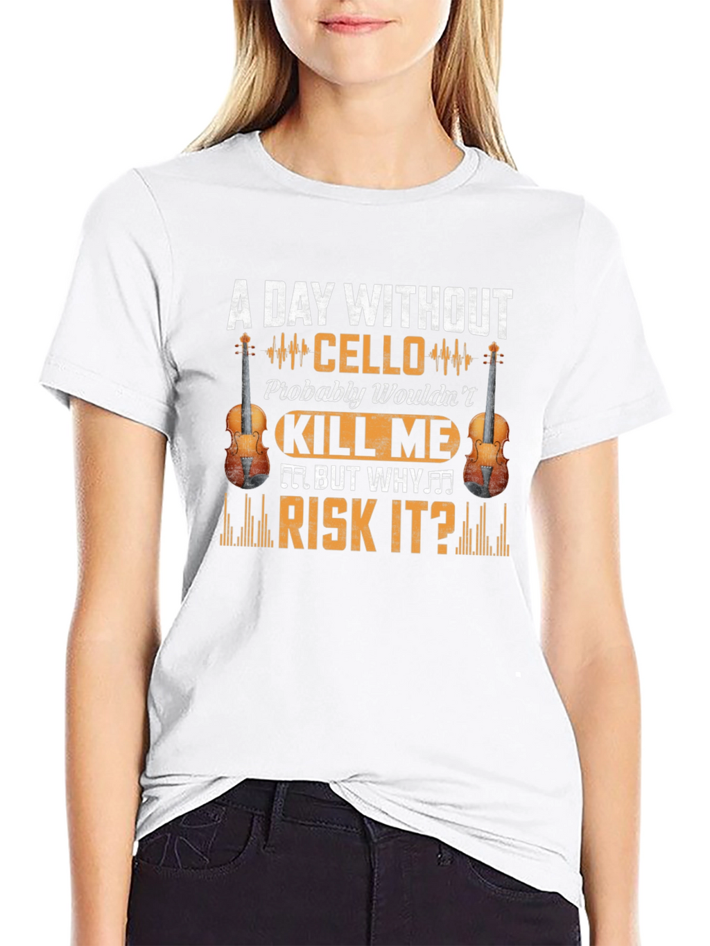 Cello Music Lover Graphic T-Shirt