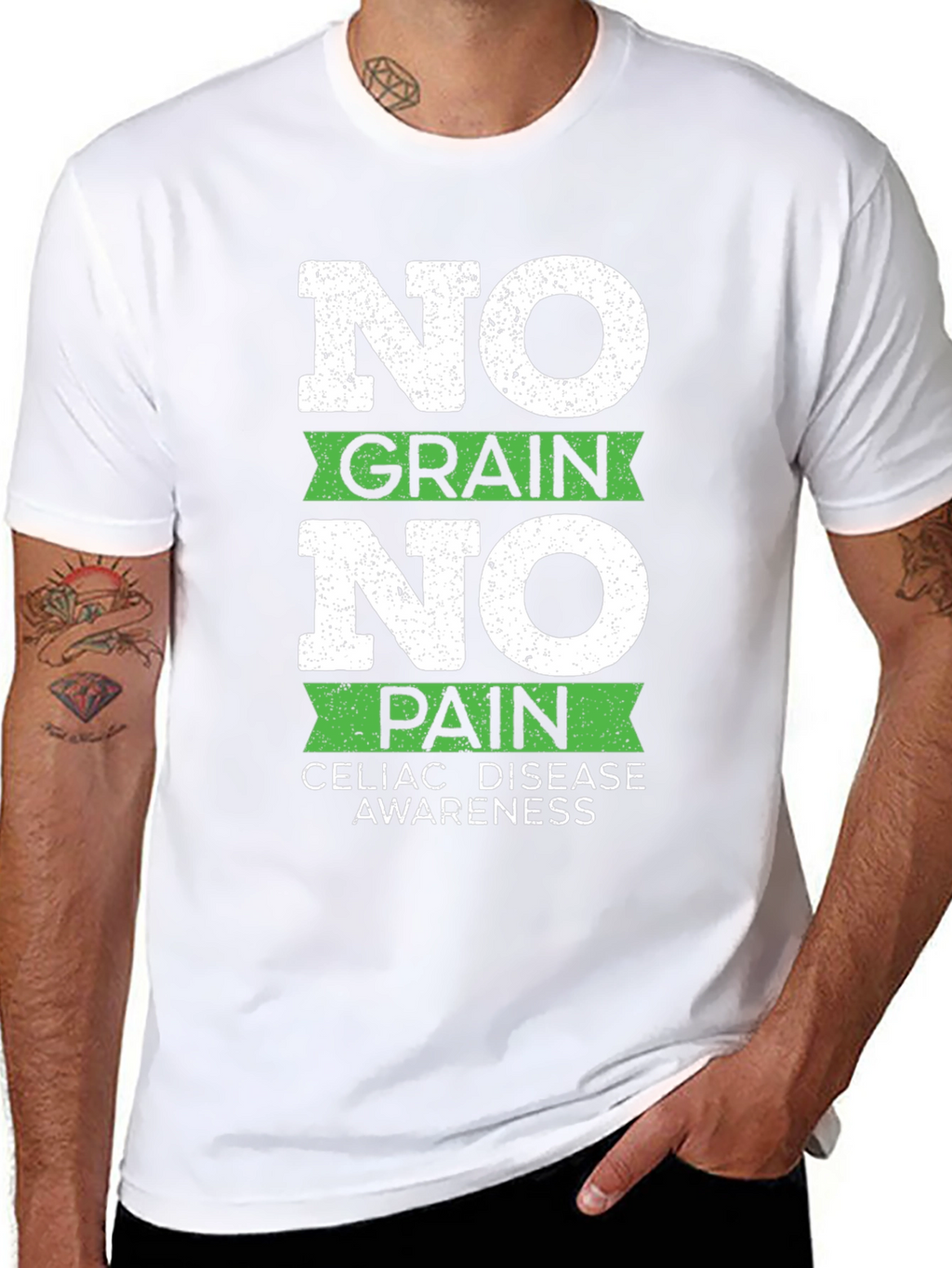No Grain No Pain Awareness Tee