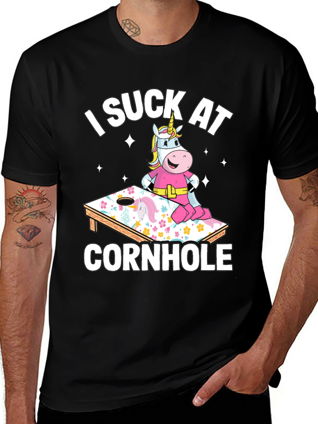 I Suck At Cornhole T-Shirt