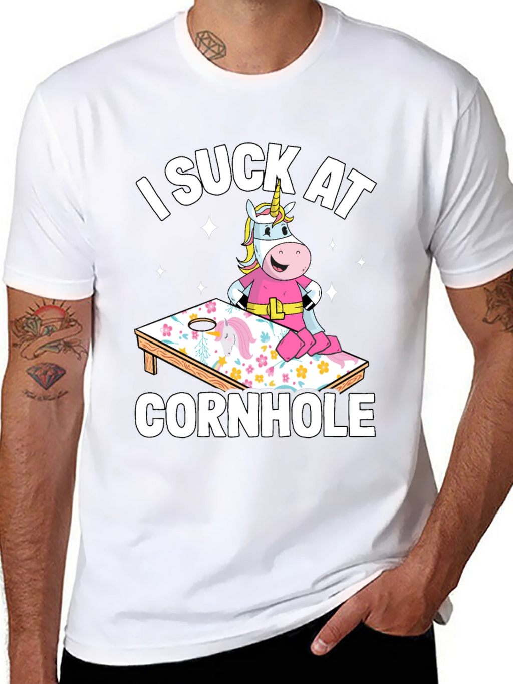 I Suck At Cornhole T-Shirt
