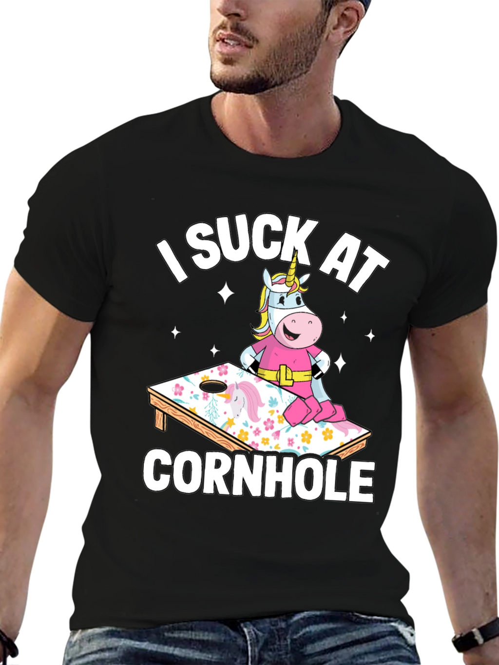 I Suck At Cornhole T-Shirt