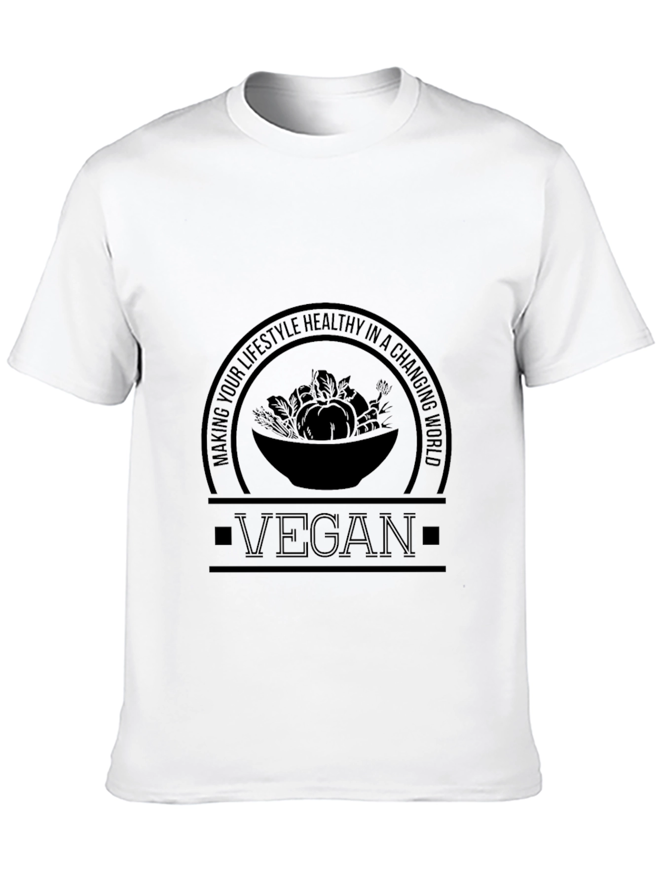 Vegan Lifestyle T-Shirt - Healthy Changing World