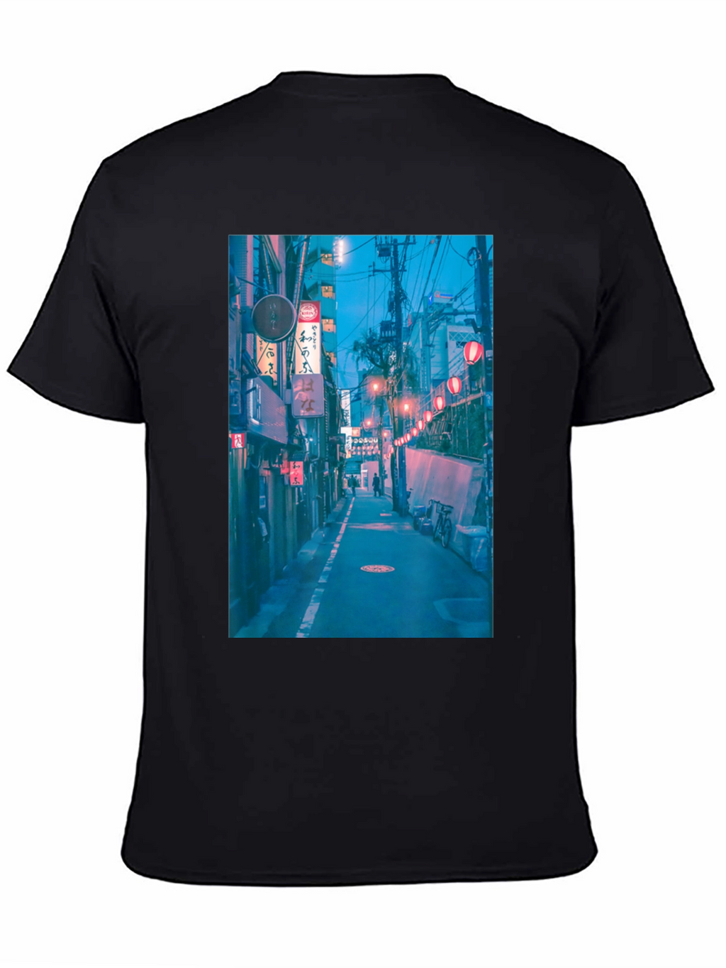 Urban Alley Graphic Tee - Black