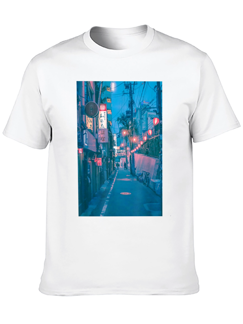 Urban Alley Graphic Tee - Black