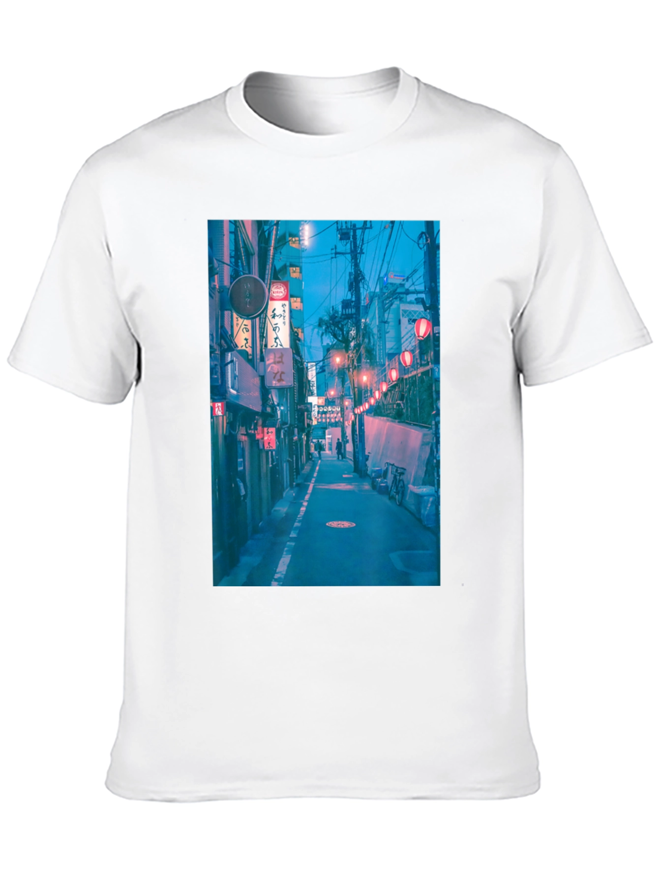 Urban Alley Graphic Tee - Black