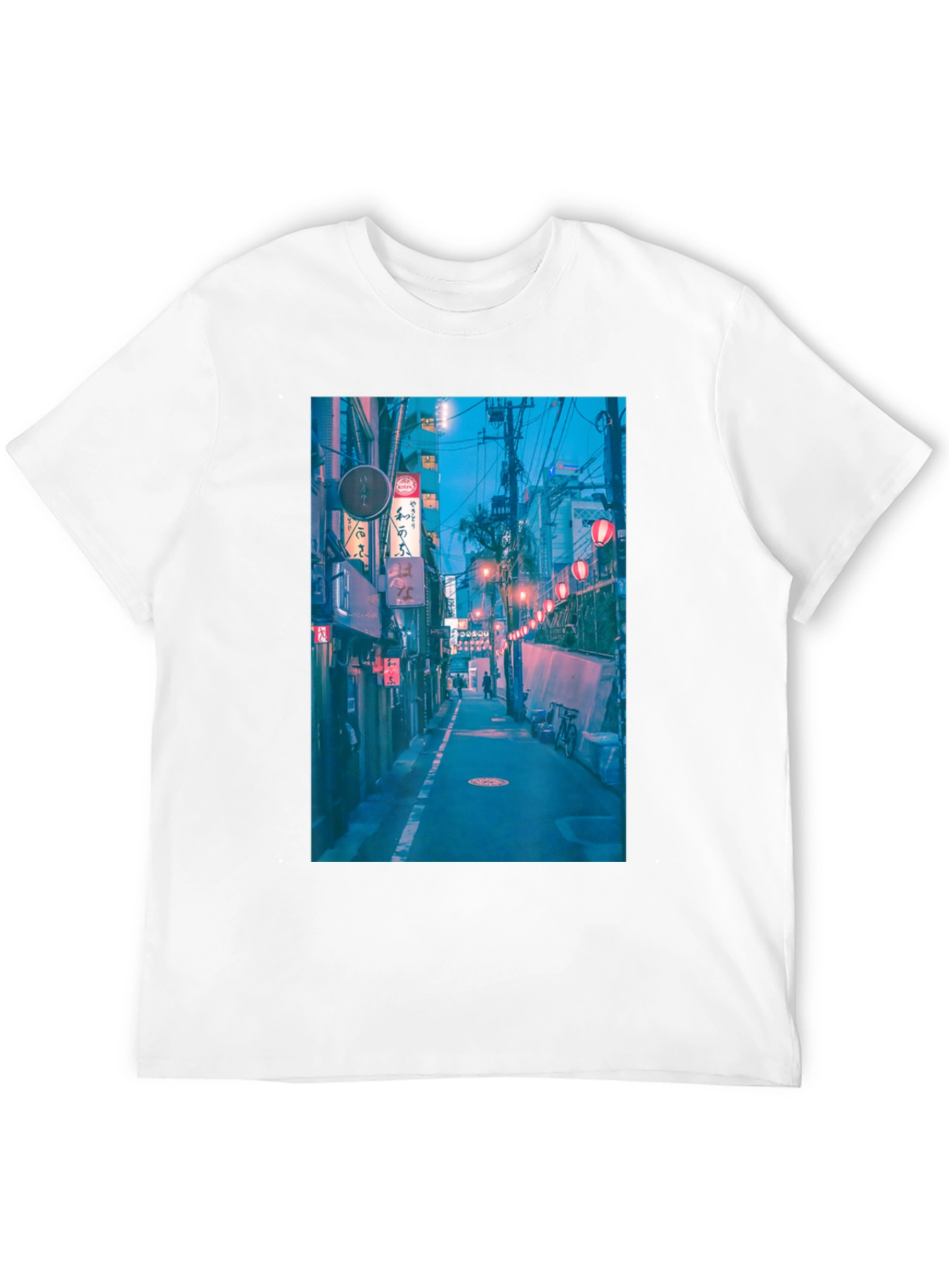 Urban Alley Graphic Tee - Black