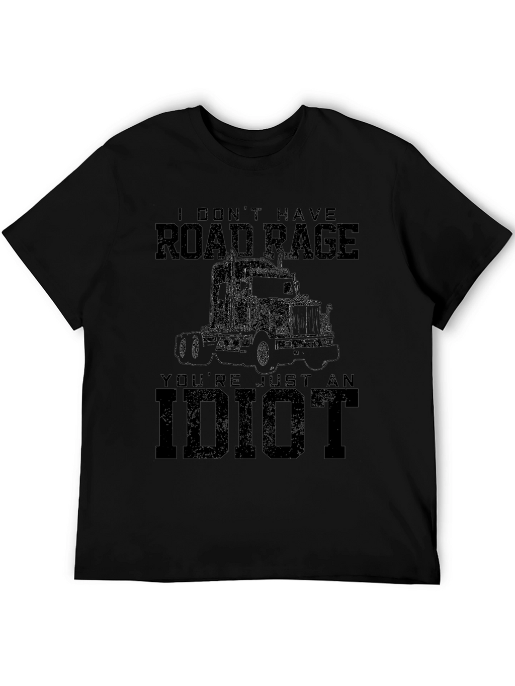Road Rage Trucker T-Shirt - Funny Graphic Tee