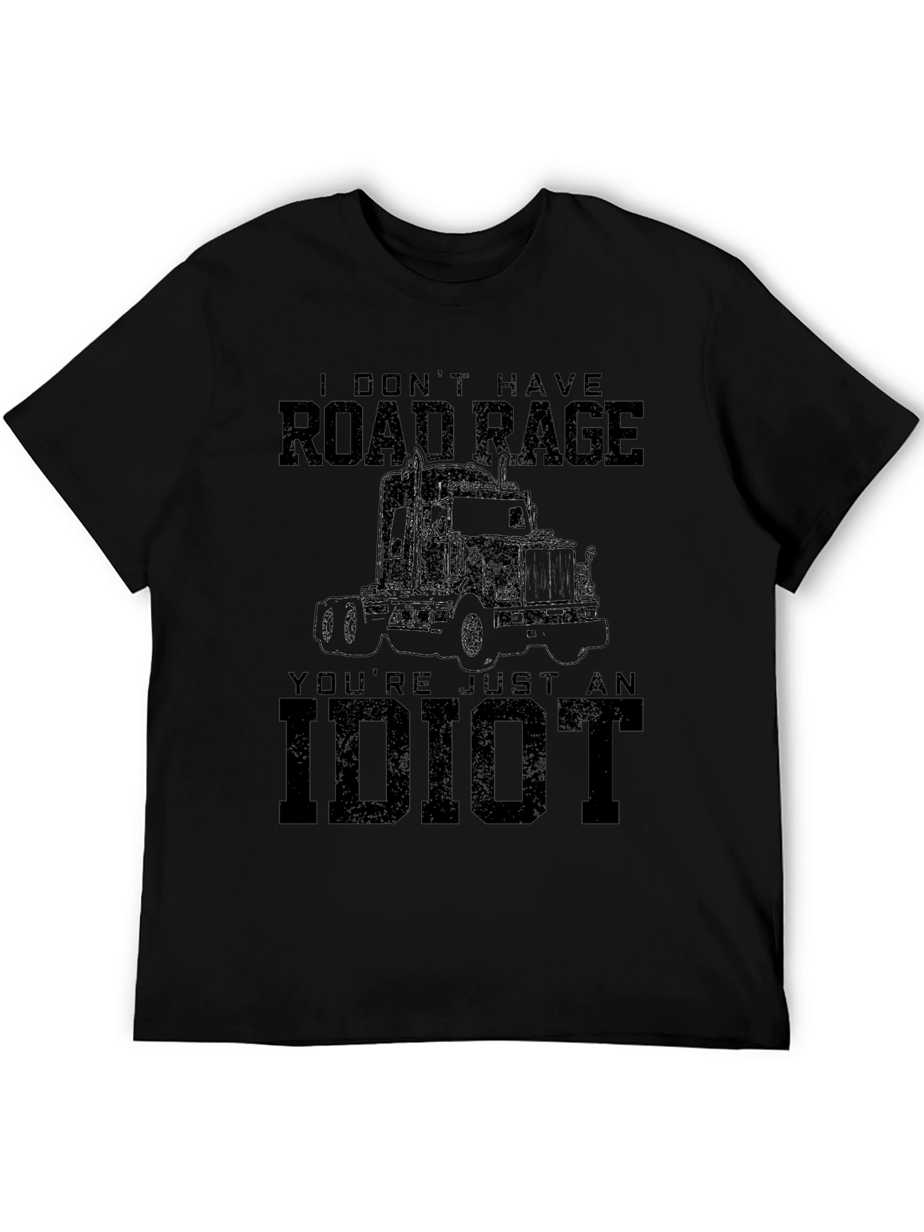 Road Rage Trucker T-Shirt - Funny Graphic Tee