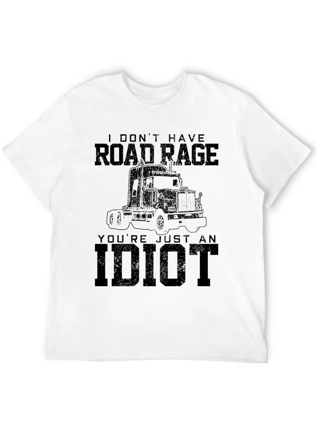 Road Rage Trucker T-Shirt - Funny Graphic Tee
