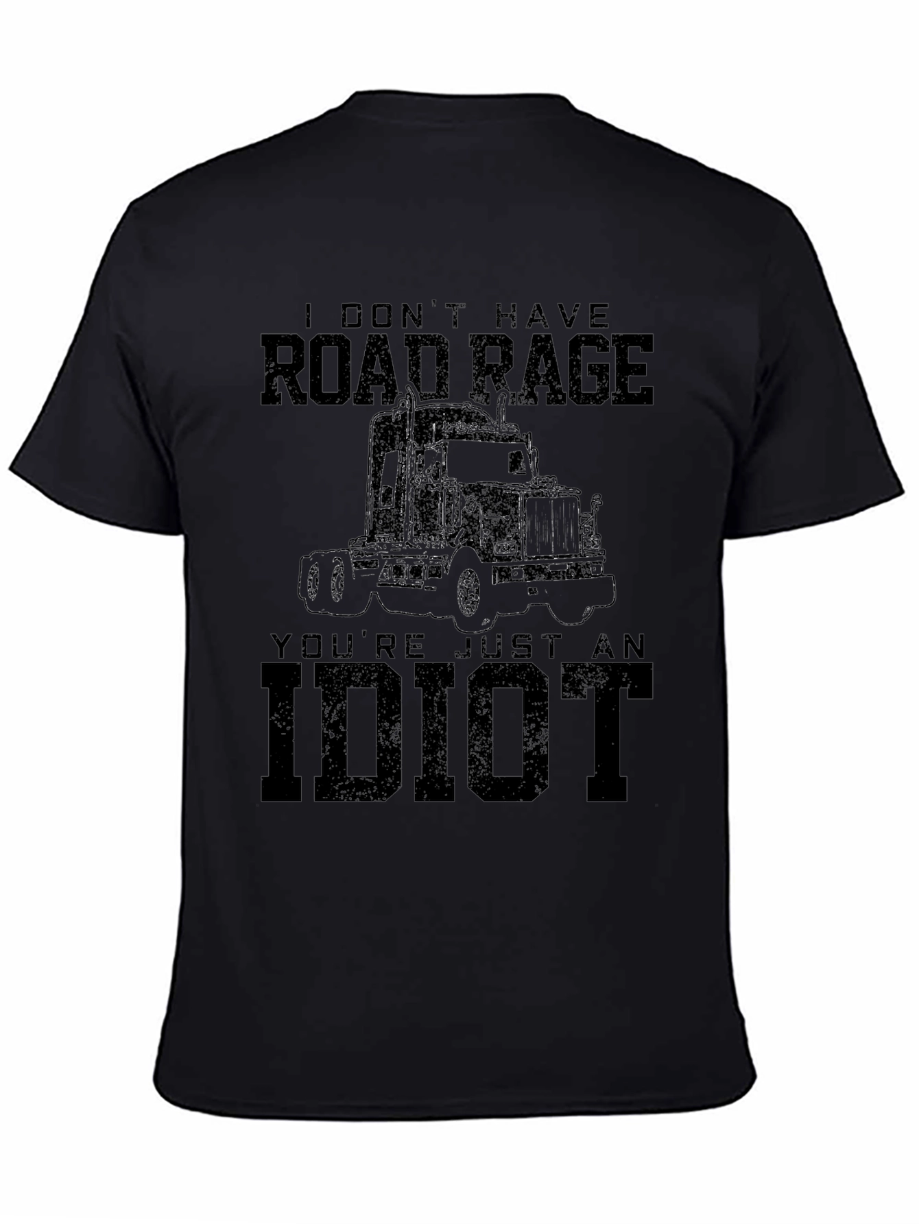 Road Rage Trucker T-Shirt - Funny Graphic Tee
