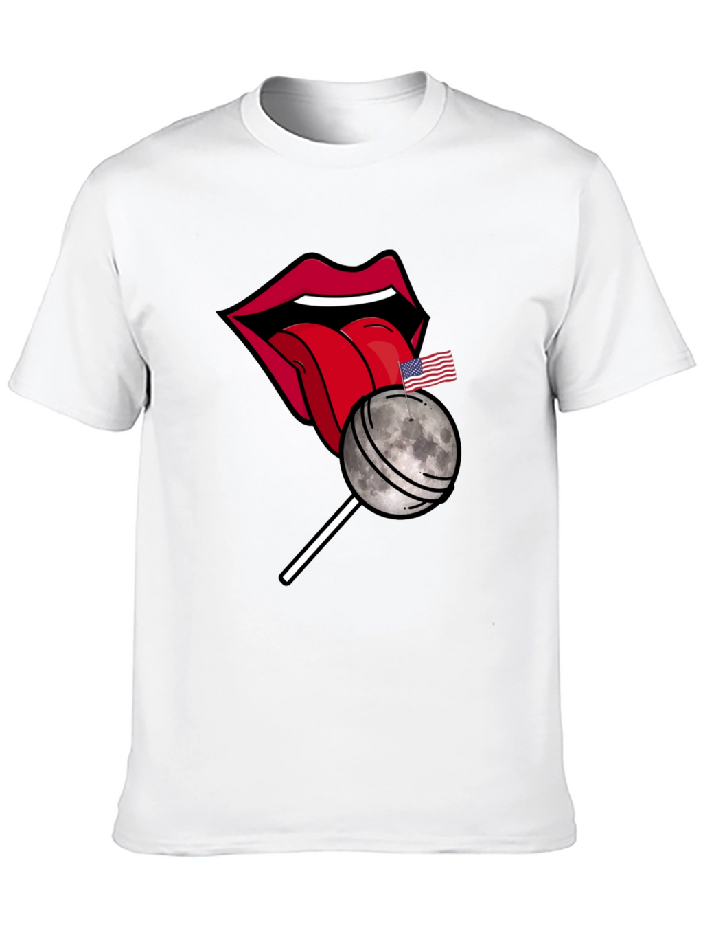 Moon Lollipop Graphic T-Shirt
