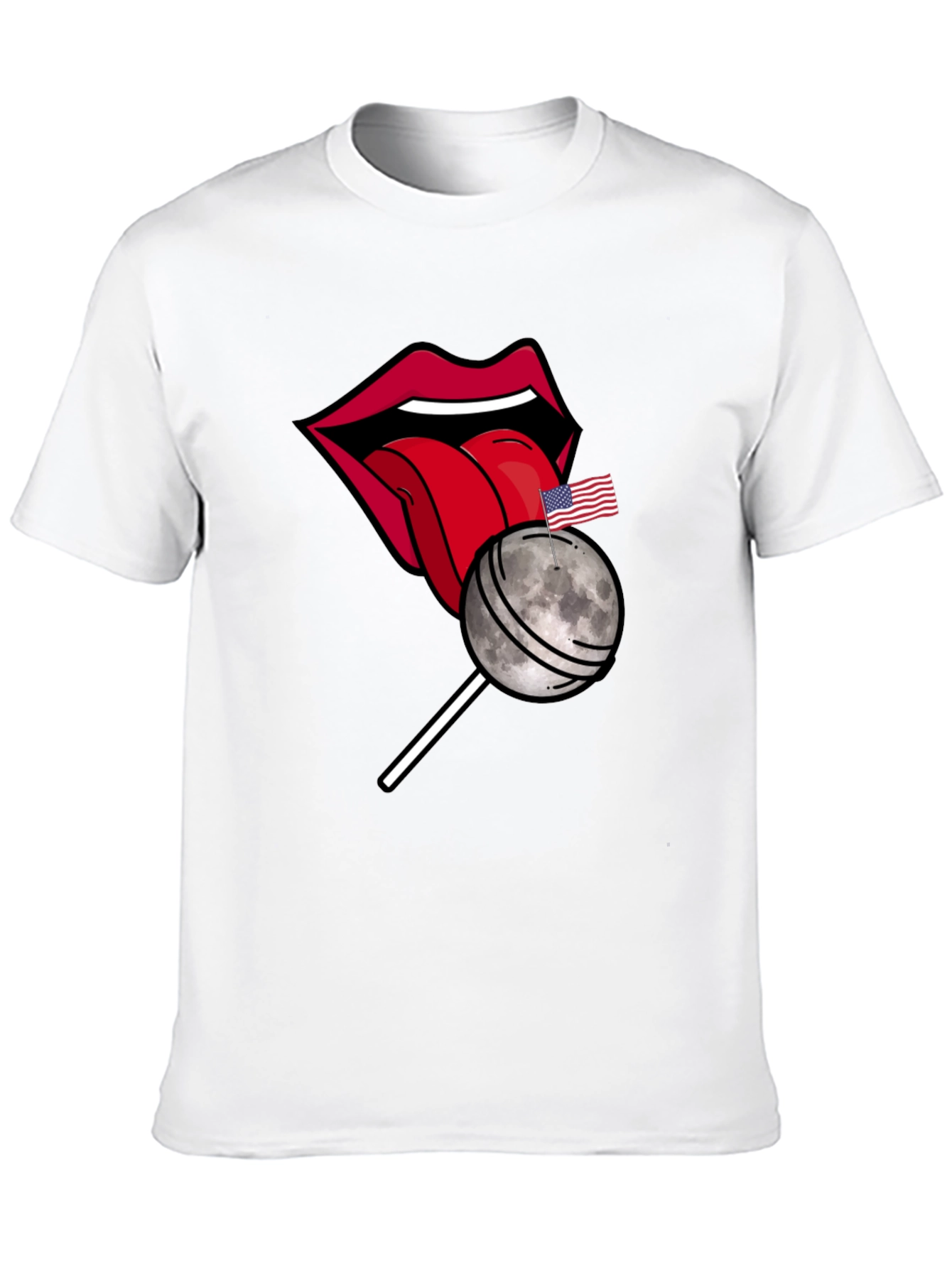 Moon Lollipop Graphic T-Shirt