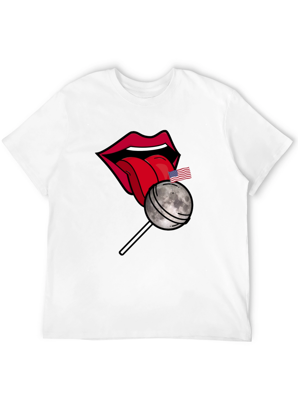 Moon Lollipop Graphic T-Shirt