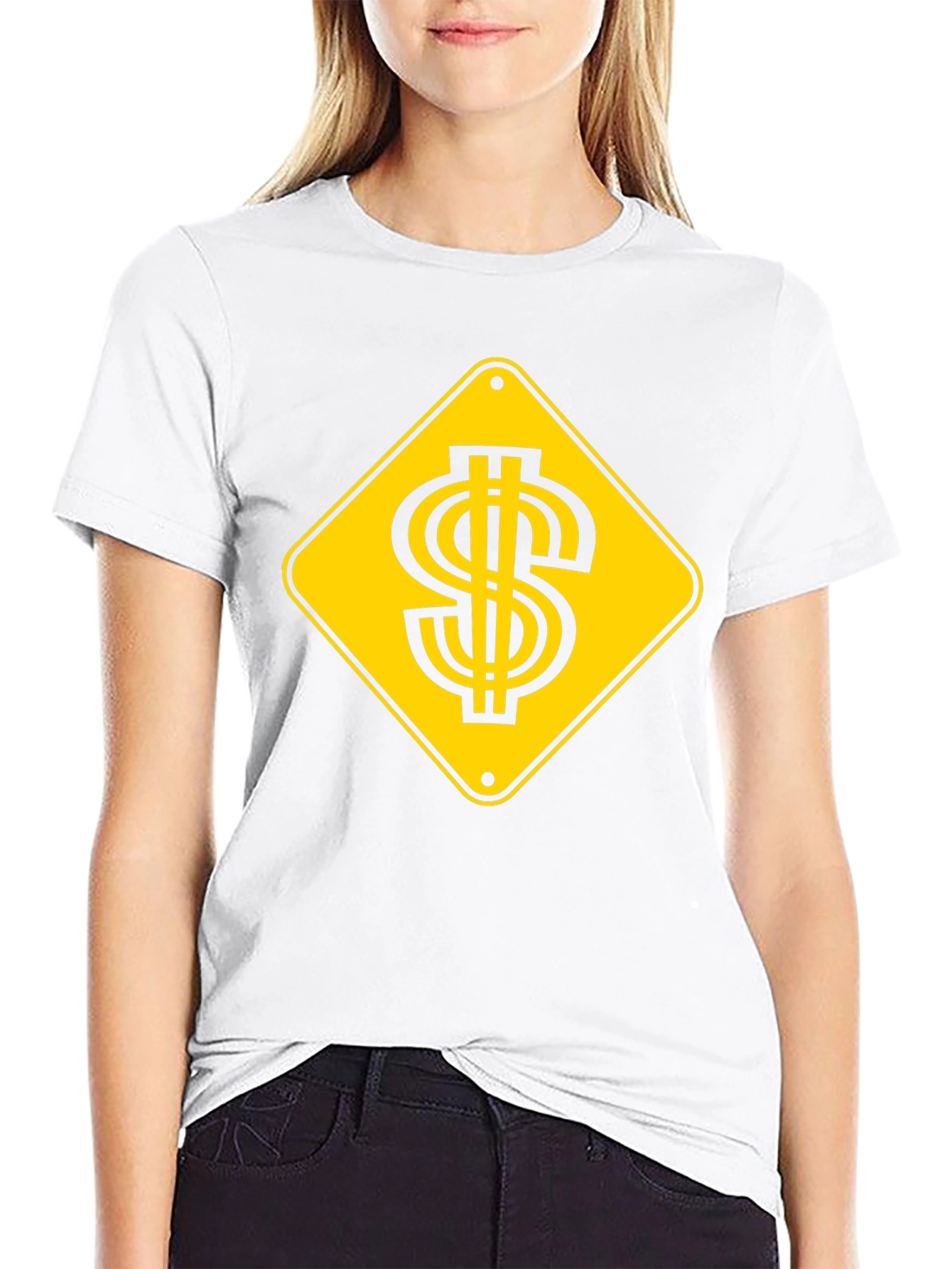 Dollar Sign Warning T-Shirt