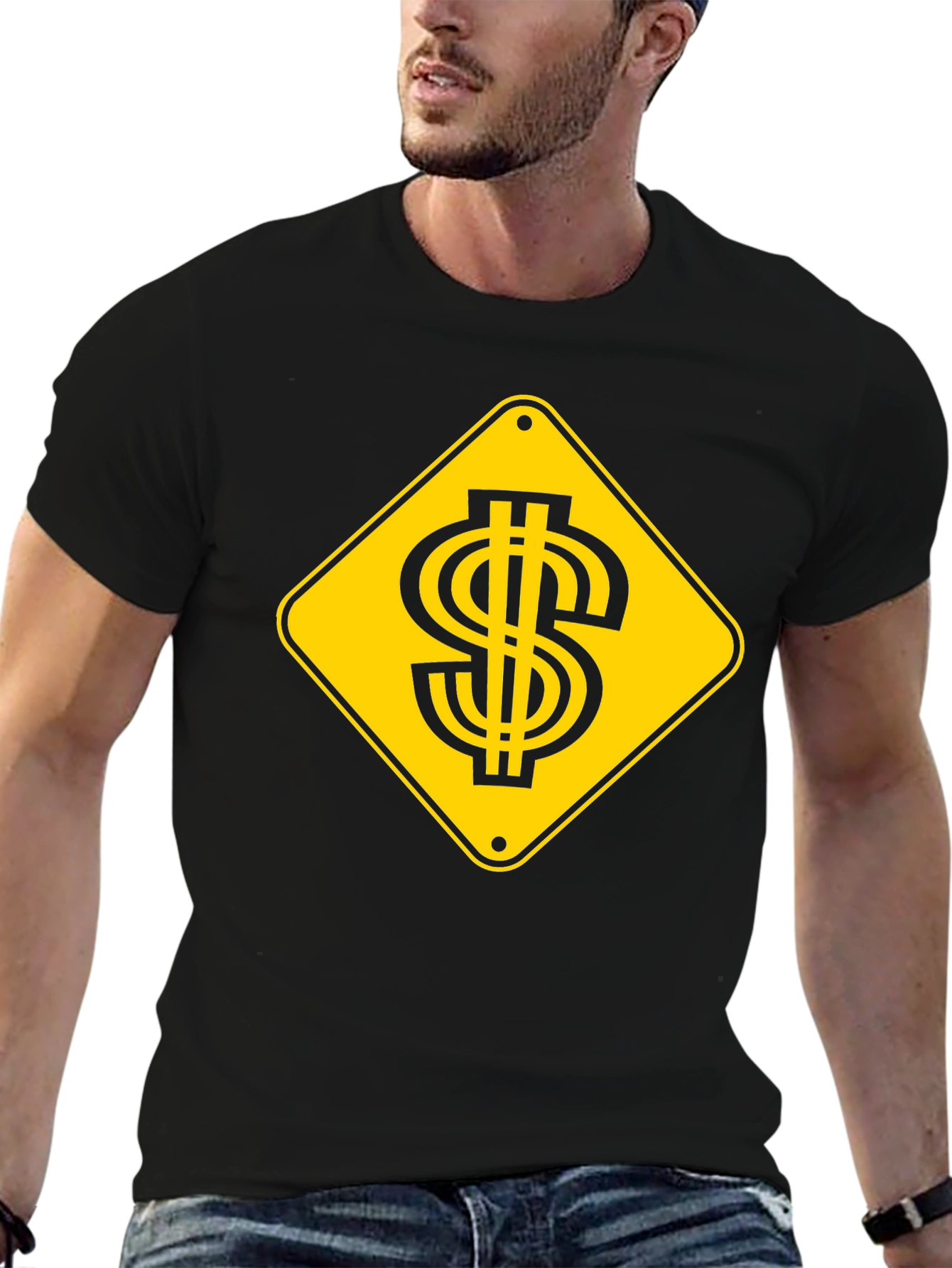 Dollar Sign Warning T-Shirt