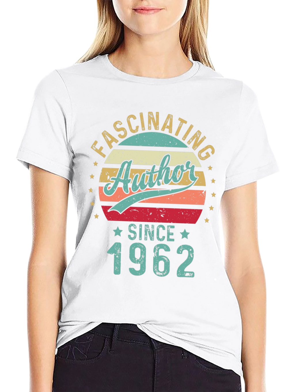 Fascinating Author Since 1962 Retro T-Shirt