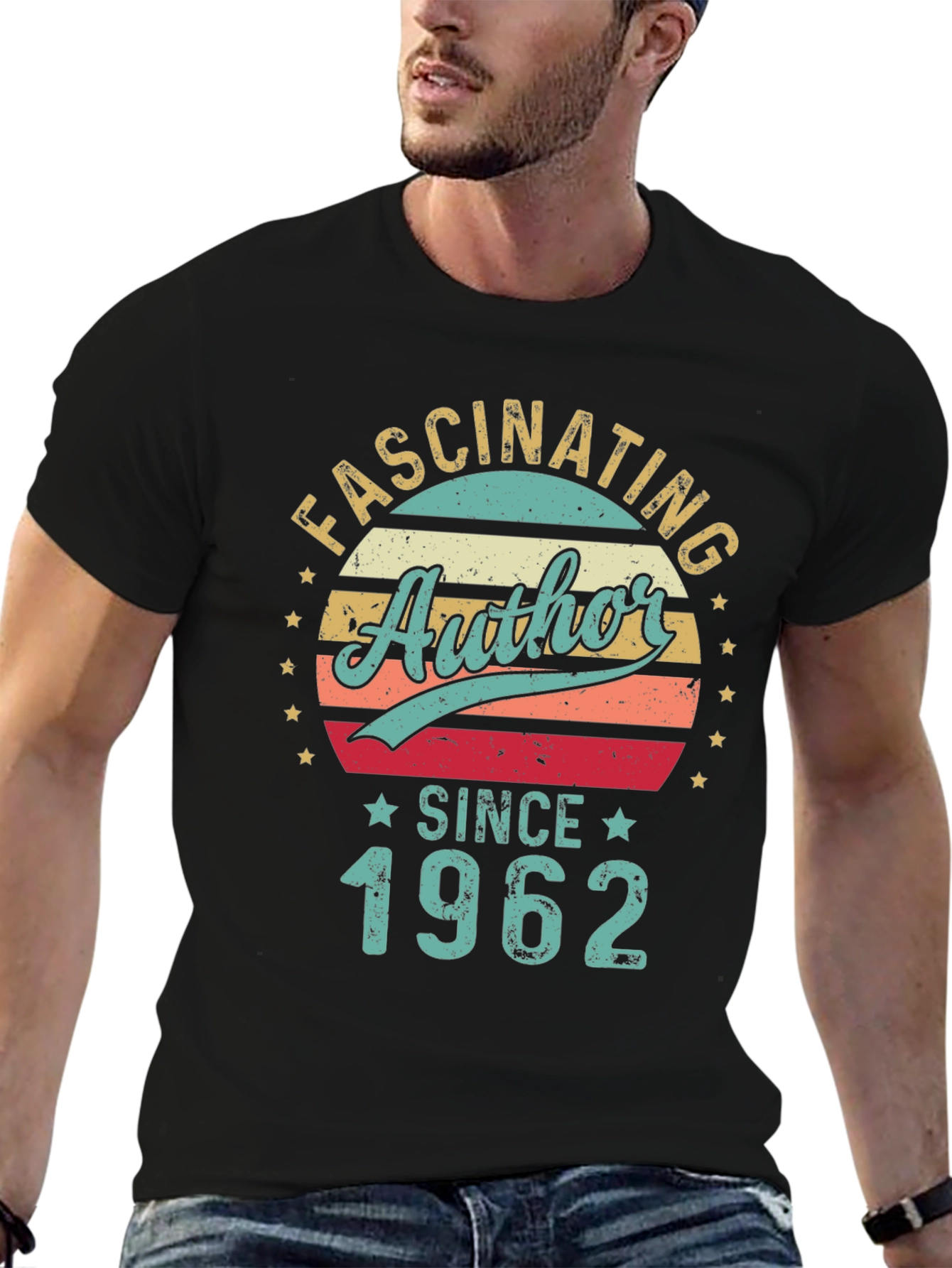 Fascinating Author Since 1962 Retro T-Shirt