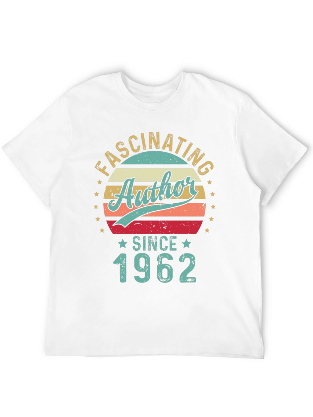 Fascinating Author Since 1962 Retro T-Shirt