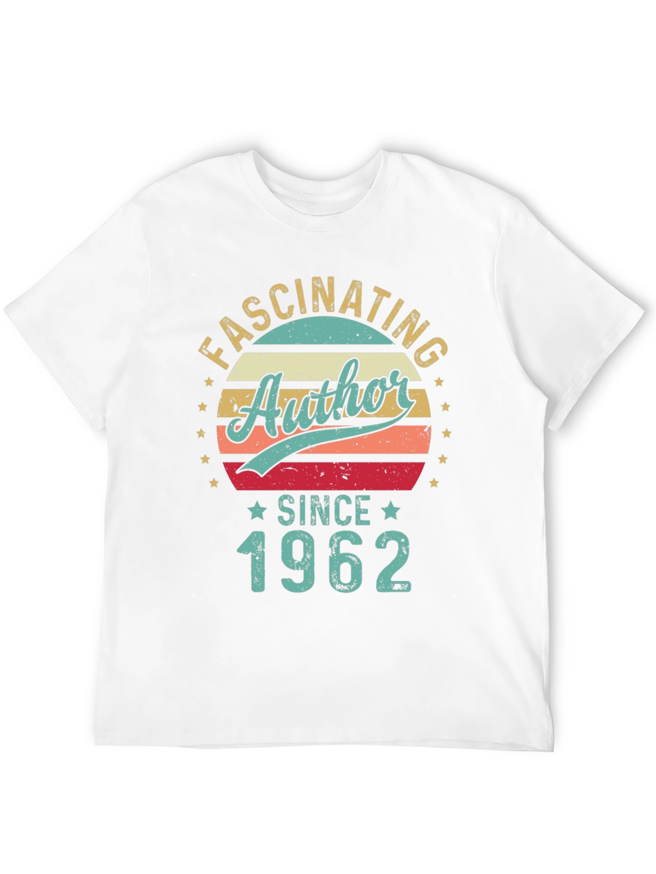Fascinating Author Since 1962 Retro T-Shirt
