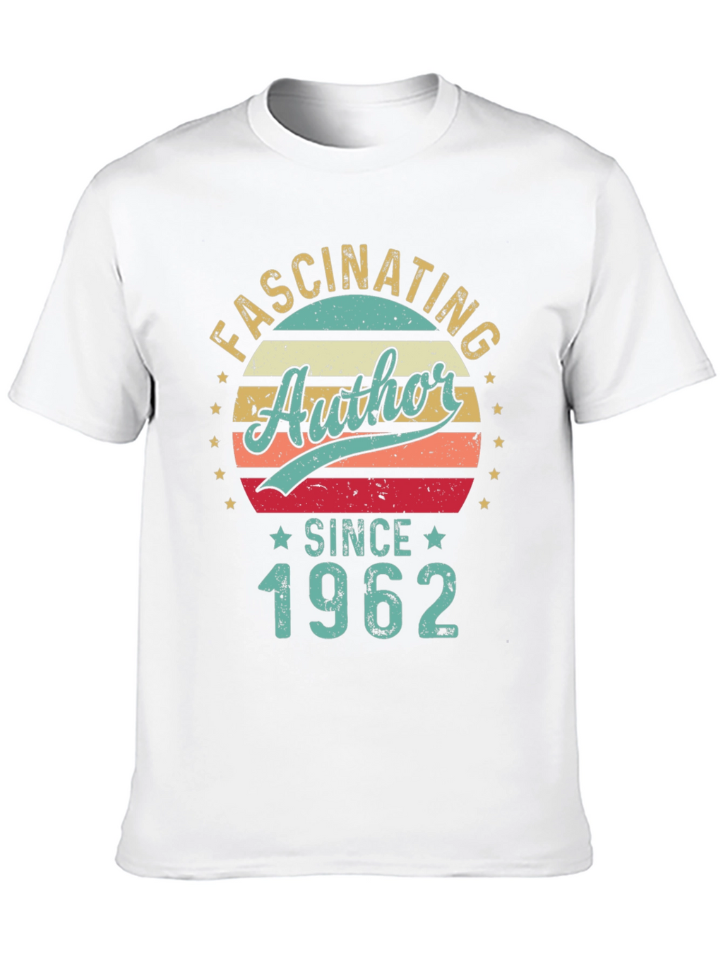 Fascinating Author Since 1962 Retro T-Shirt