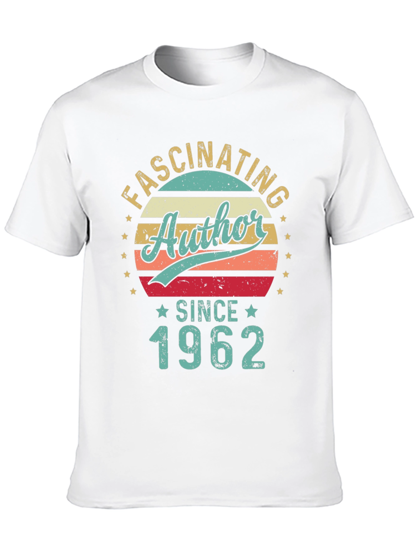 Fascinating Author Since 1962 Retro T-Shirt