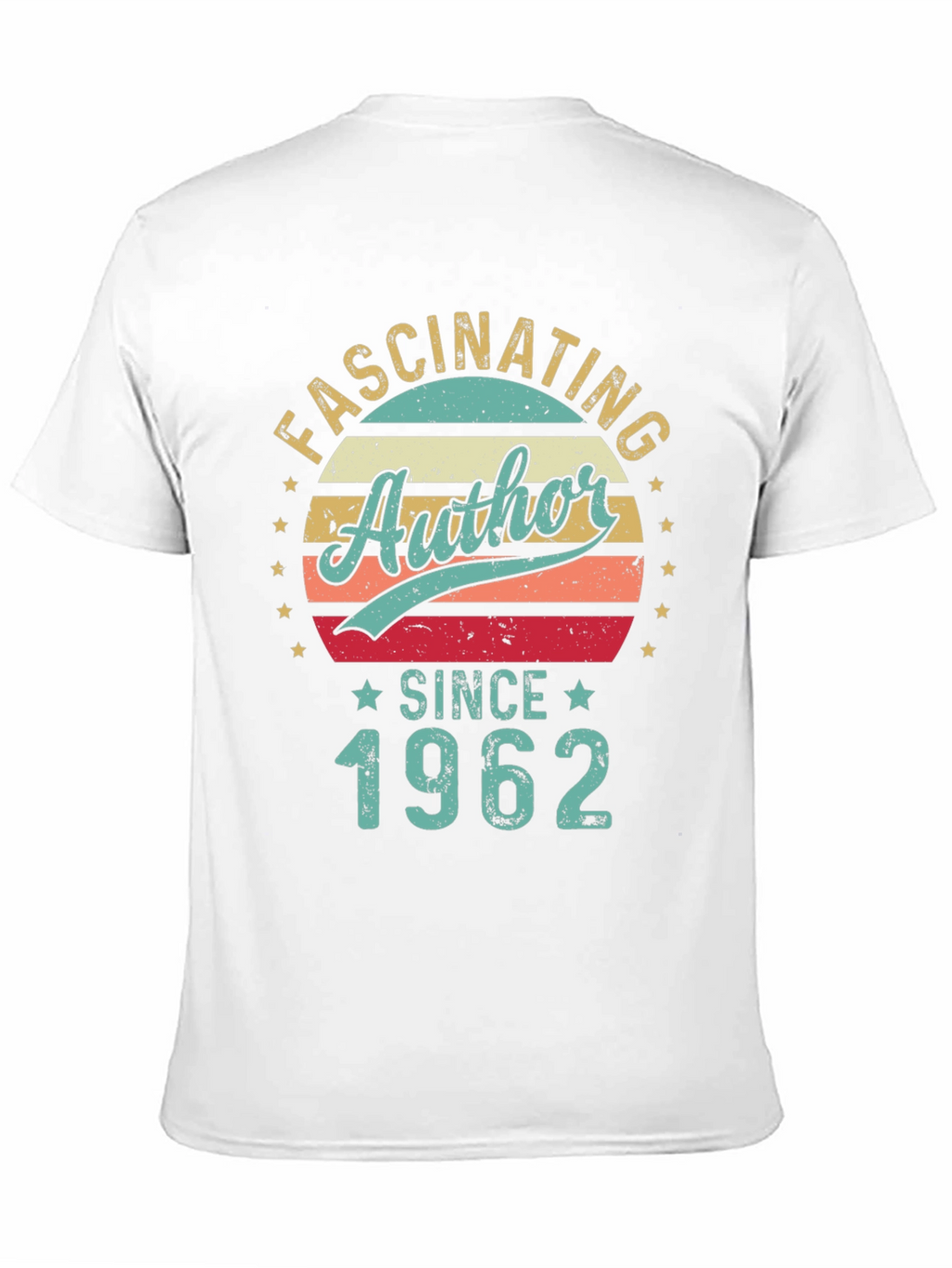 Fascinating Author Since 1962 Retro T-Shirt