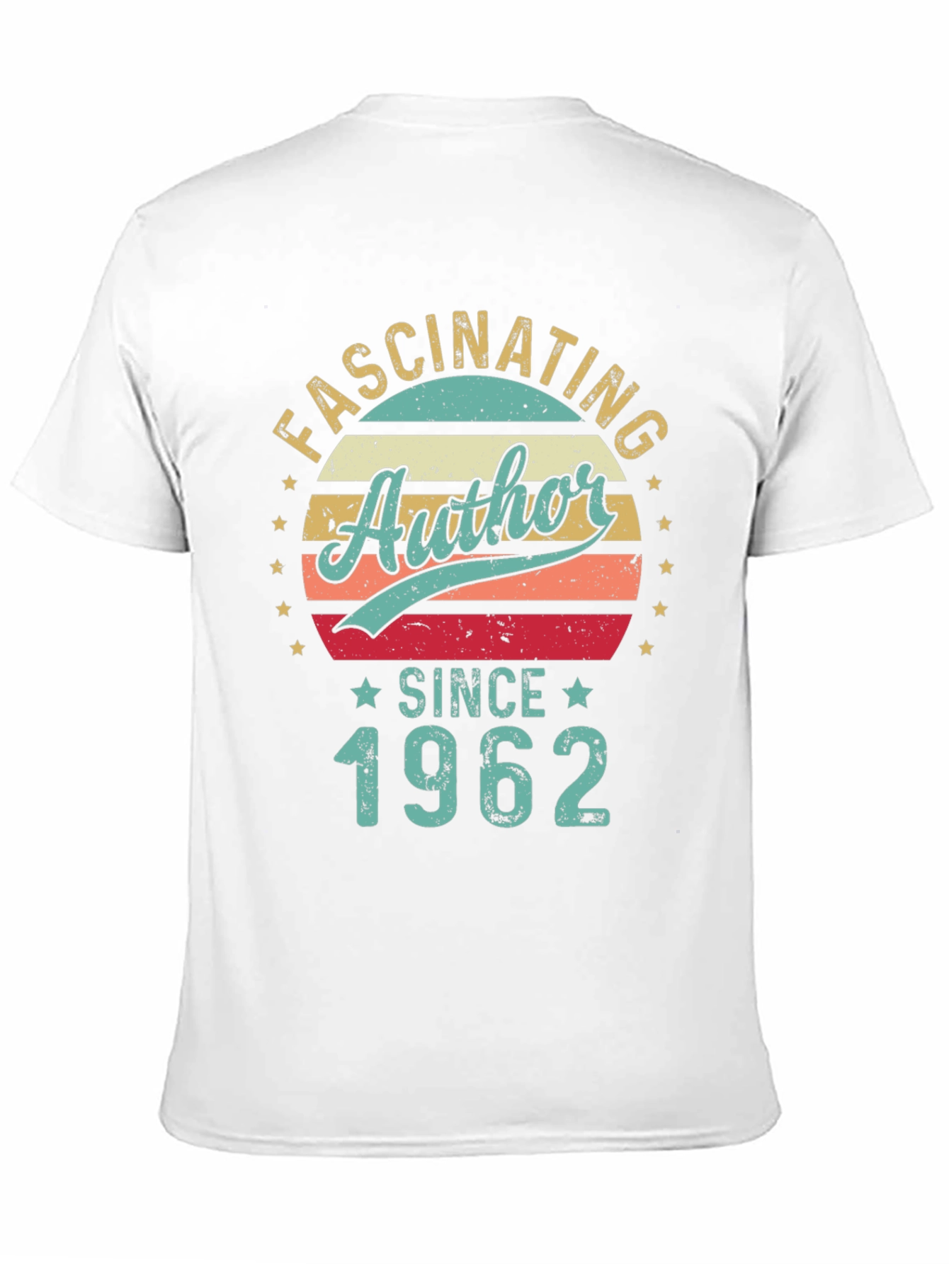 Fascinating Author Since 1962 Retro T-Shirt