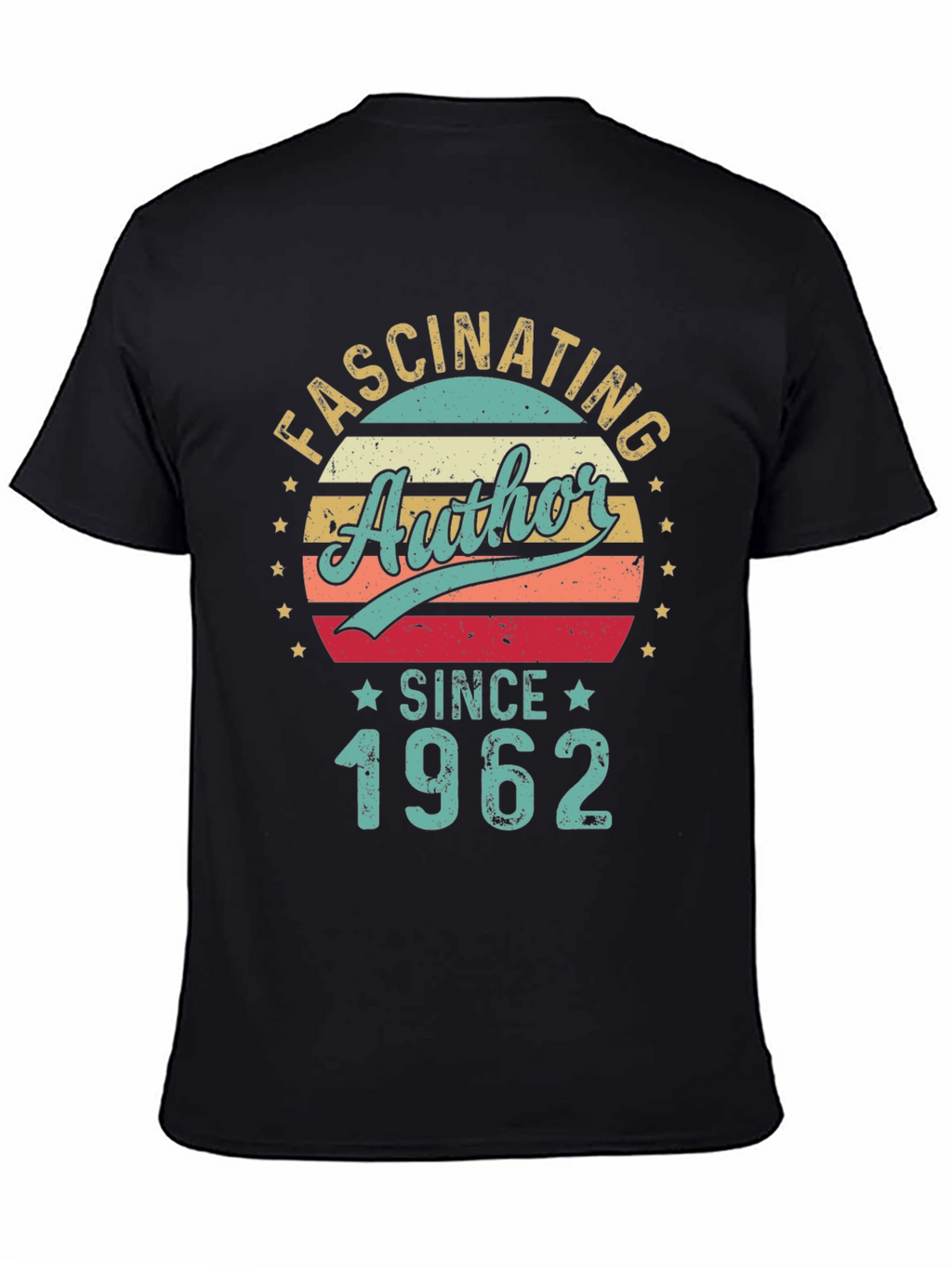 Fascinating Author Since 1962 Retro T-Shirt